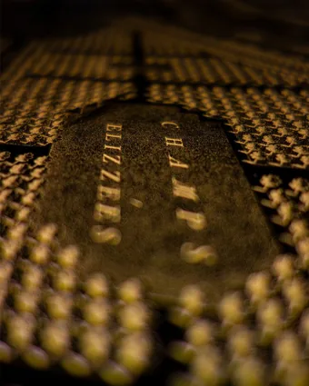 Paris illuminated map closeup.