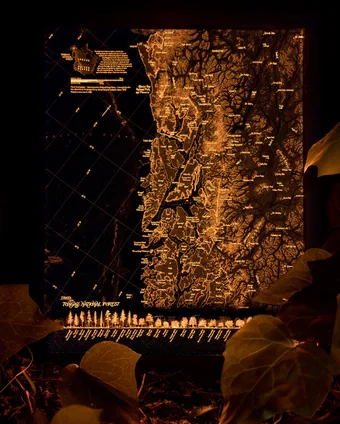 Tongass National Forest map by Evan Applegate