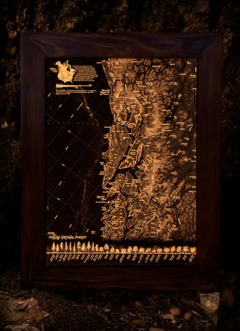 Tongass National Forest map by Evan Applegate